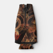 Het geluid van muziek Abstracte kunst Flesjeskoeler (Achterkant)