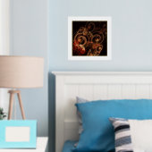 Het geluid van muziek Abstracte kunst Folie Afdrukken (Insitu (Slaapkamer))