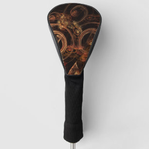 Het geluid van muziek Abstracte kunst Golfheadcover