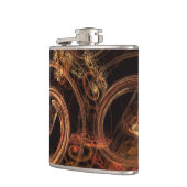 Het geluid van muziek Abstracte kunst Heupfles (Links)