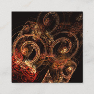 Het geluid van muziek Abstracte kunst Informatiekaartje