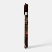 Het geluid van muziek Abstracte kunst iPhone 15 Hoesje (Linkerkant)