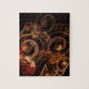 Het geluid van muziek Abstracte kunst Legpuzzel