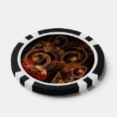 Het geluid van muziek Abstracte kunst Poker Chips (Enkel)