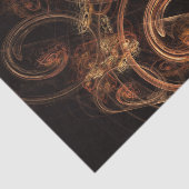 Het geluid van muziek Abstracte kunst Tissuepapier (Detail)