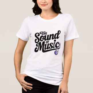 Het geluid van muziek Tri-Blend shirt