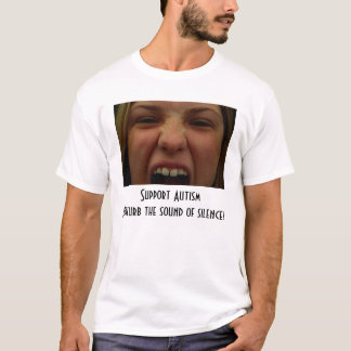 Het geluid van stilte verstoren t-shirt