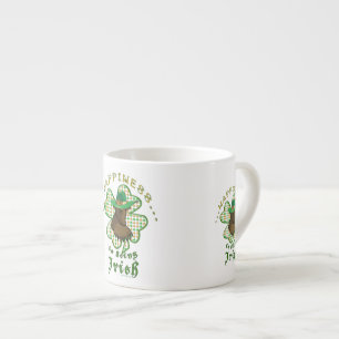 Het geluk is Iers Espresso Kop