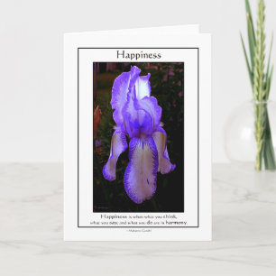 Het geluk is wanneer… kaart