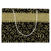 Het gelukkige 30ste goud en het Wit van het Groot Cadeauzakje (Achterkant)