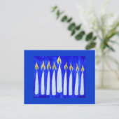 Het gelukkige Briefkaart van de Chanoeka (Staand voorkant)