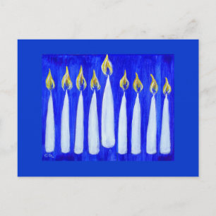 Het gelukkige Briefkaart van de Chanoeka