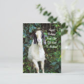 Het gelukkige Briefkaart van de Verjaardag (Staand voorkant)