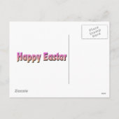 Het gelukkige Briefkaart van Pasen (Achterkant)