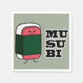 Het gelukkige Hawaiiaanse zeewier van Nori van de Servet (Voorkant)