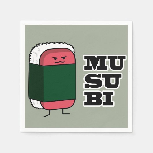 Het gelukkige Hawaiiaanse zeewier van Nori van de Servet (Voorkant)