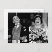 Het gelukkige paar briefkaart (Voorkant / Achterkant)