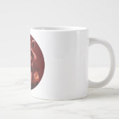 Het gelukkige paar Mr. & Mrs. Racoon Extra Grote Beker (Rechts)