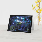 Het gelukkige Toetsenbord van de Gitaar van de Kaart (Gele Bloem)