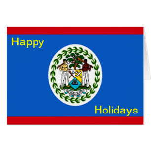 Het gelukkige vakantie van Belize