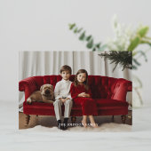 Het gelukkigste Feestdagen Moderne Volledige Type  (Staand Voorkant)