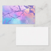 Het gemengde Abstracte Patroon van de Druk van de  Visitekaartje (Voorkant / Achterkant)