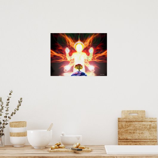 Het genade van de ernst poster (Keuken)