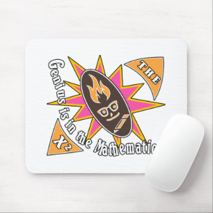 Het genie zit in de wiskunde muismat