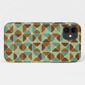 Het geometrische patroon van de retroer Case-Mate iPhone case (Achterkant (horizontaal))