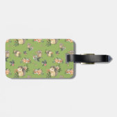 Het gepersonaliseerde Bagagelabel van de Naam met  (Achterkant horizontaal)