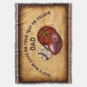 Het Gepersonaliseerde Decor van het Hol van het Deken (Voorkant Verticaal)