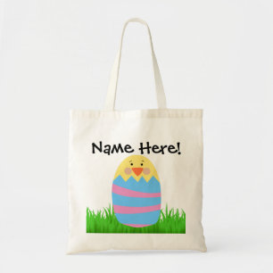 Het gepersonaliseerde Kuiken van het Baby van de Tote Bag