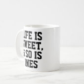 Het gepersonaliseerde Leven is de Mok van de Sloga (Voorkant links)