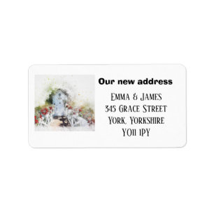 Het gepersonaliseerde Nieuwe Adres wij hebben Etik Etiket