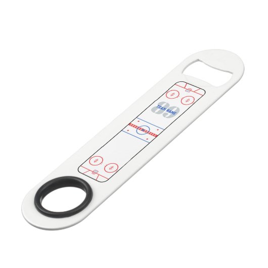 Het gepersonaliseerde Ontwerp van het Diagram van  Speed Flessenopener (Voorkant Gekanteld)