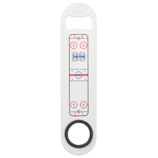 Het gepersonaliseerde Ontwerp van het Diagram van  Speed Flessenopener (Achterkant)