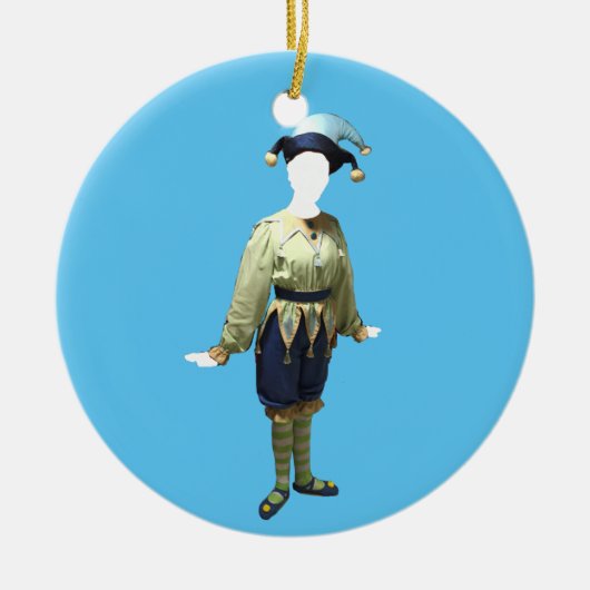 Het gepersonaliseerde Ornament van Polichinelle (Voorkant)