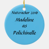 Het gepersonaliseerde Ornament van Polichinelle (Achterkant)