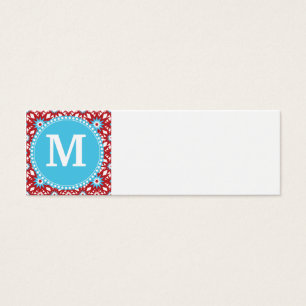 Het gepersonaliseerde Patroon van de Ster van het Mini Visitekaartjes