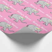 Het gepersonaliseerde Verpakkende Document van het Cadeaupapier (Hoek)