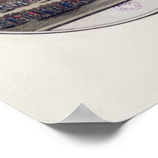 Het gerooide grasmiddel wordt vervoerd poster (Hoek)