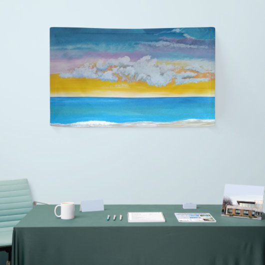 Het geschenk spandoek (Beurs)