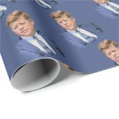 Het geschenk van JFK Cadeaupapier (Rol Hoek)