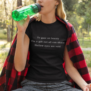 Het geschenk van Sight Haiku T-shirt