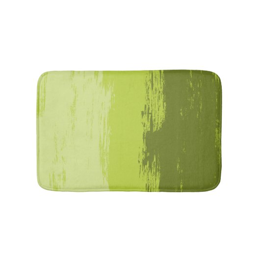 Het Geschilderde Ontwerp van het limoen Kleur - Badmat (Voorkant)