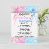 Het geslacht openbaart de Uitnodiging van de (Staand voorkant)