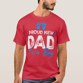 Het  Geslacht van de Retro onthullen Nieuwe Vader  T-shirt