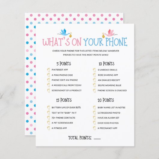 Het Geslacht van de waterverf openbaart wat op uw (Voorkant / Achterkant)