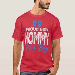 Het Geslacht van Retro onthullen Oude Nieuwe Mama T-shirt