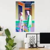 Het Gesprek Poster (Thuiskantoor)